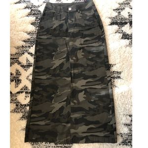 Be girl camo Jean skirt
